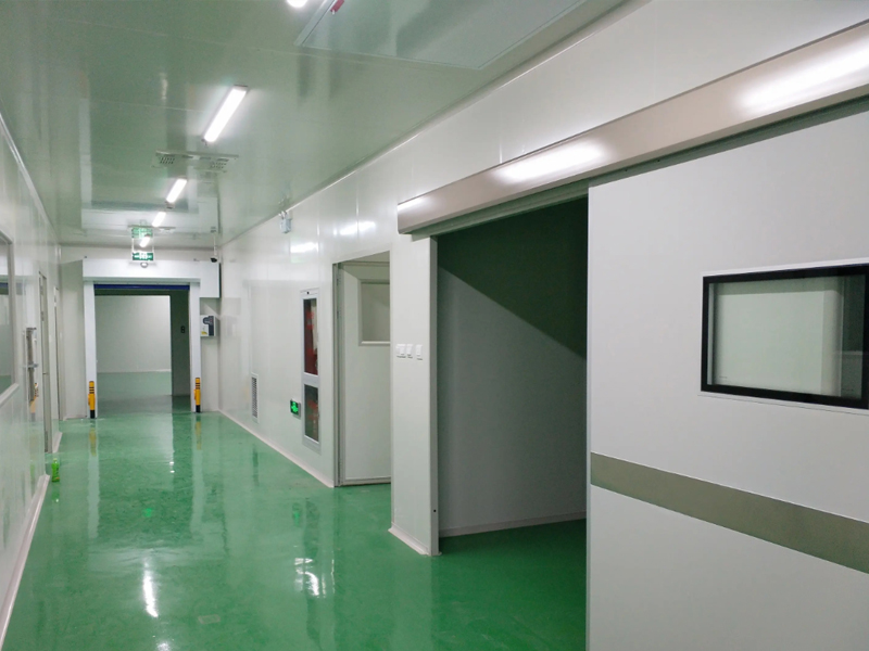 上海松江新橋化妝品無(wú)塵凈化車(chē)間裝修工程